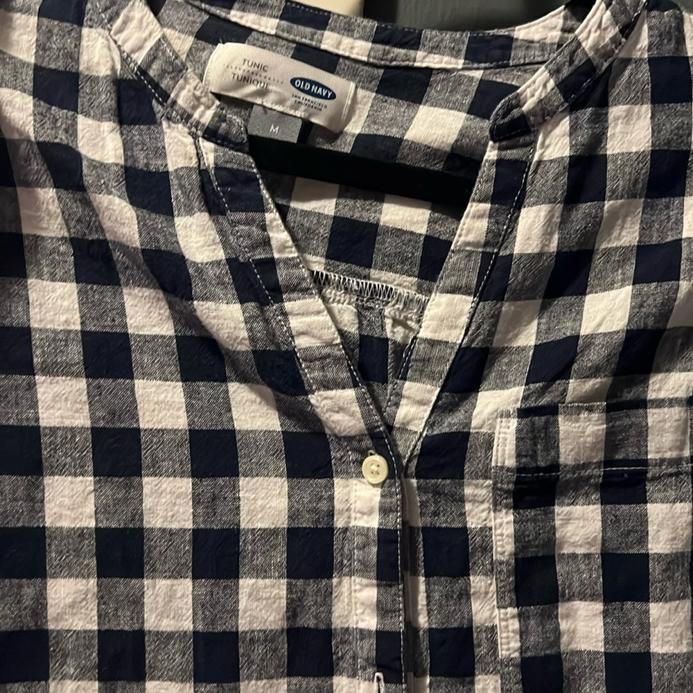 Old Navy Checkered Top
